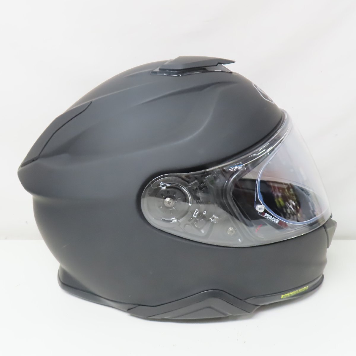 SHOEI ショウエイ GT-Air2 フルフェイスヘルメット Lサイズ マットブラック 人気 バイザー バイク 二輪 オートバイ ツーリング スクーターの画像6