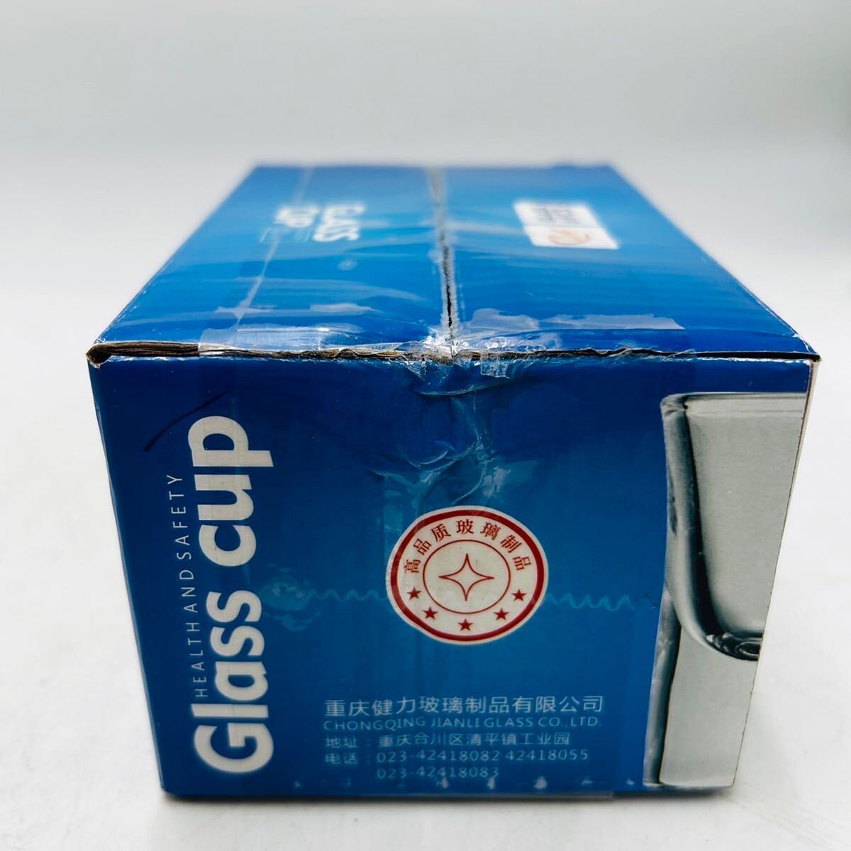 ★【未使用/保管品】 GLASS CUP ショットグラス 25ml JL05030 6個入の画像5