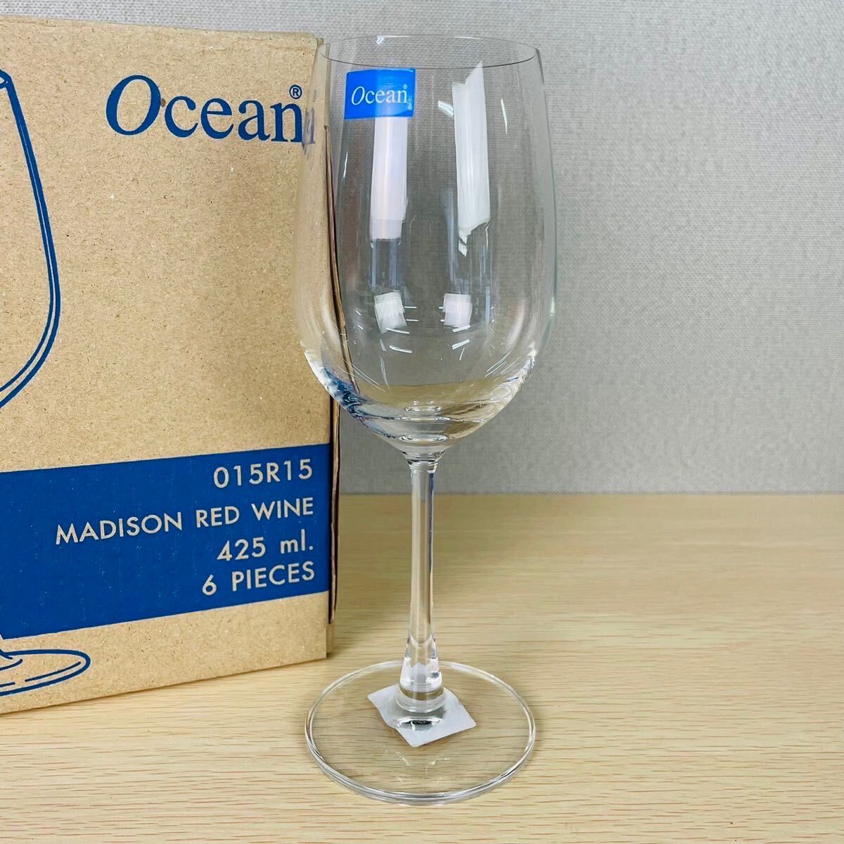 ★ Ocean オーシャン ワイングラス 6客セット 425ml Madison red wine 015R15の画像2