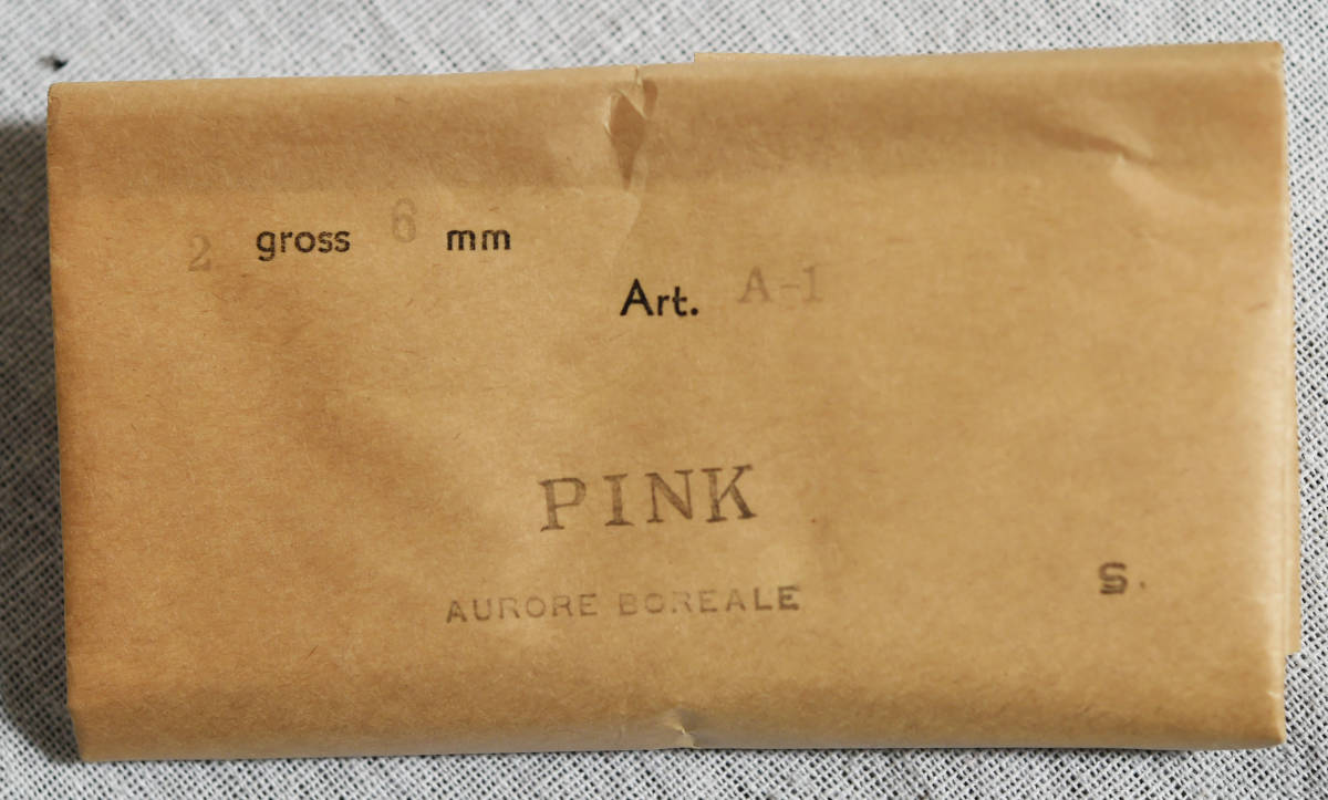 735-3 AURORE BOREALE PINK 1gross 6mm A-1_画像3
