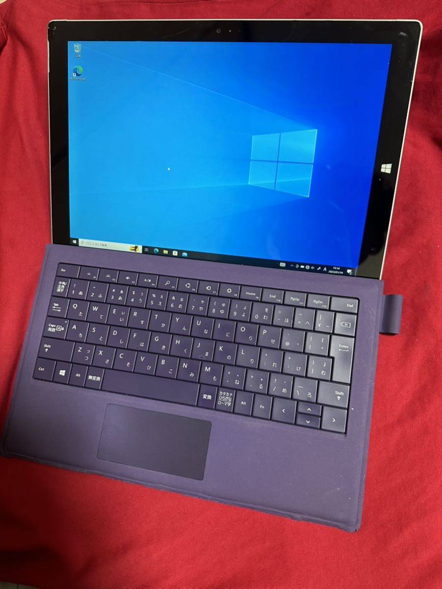 RAM:8GB SSD:256GB 12インチ サーフェス Surface Pro 3 Core i5(4300U)Microsoft Windows10 pro タブレットPC ジャンク品