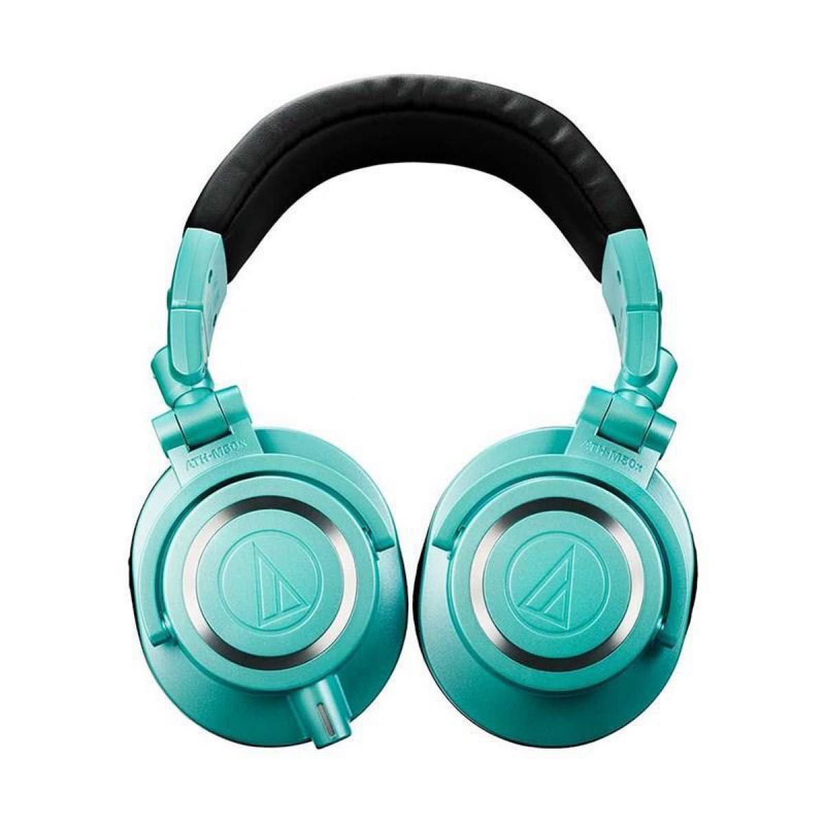 美品 audio-technica オーディオテクニカ ATH-M50x IB 2023年購入限定カラー アイスブルー ヘッドホン
