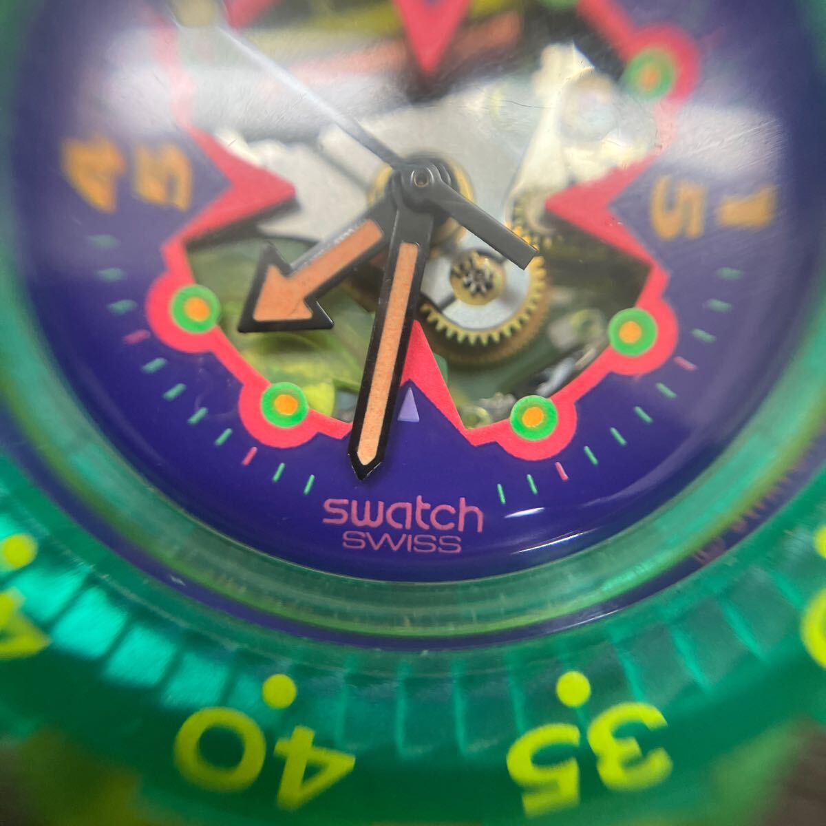 SWATCH スウォッチ 腕時計 トップ部分のみの画像3