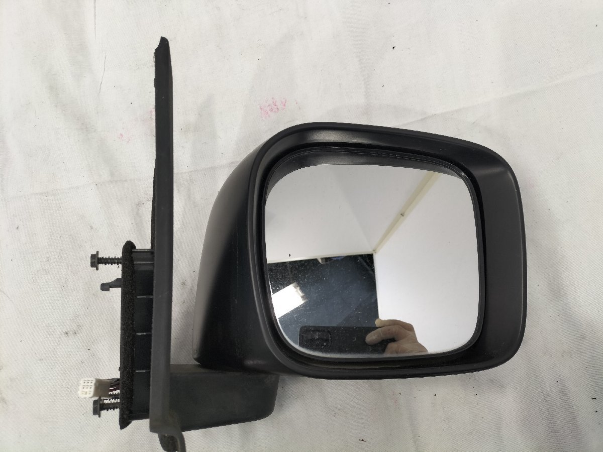 *ML21S Nissan Roox E Heisei era 23 year original driver`s seat side right door mirror side mirror 5 pin 82K0 Z2S silky silver - silver *