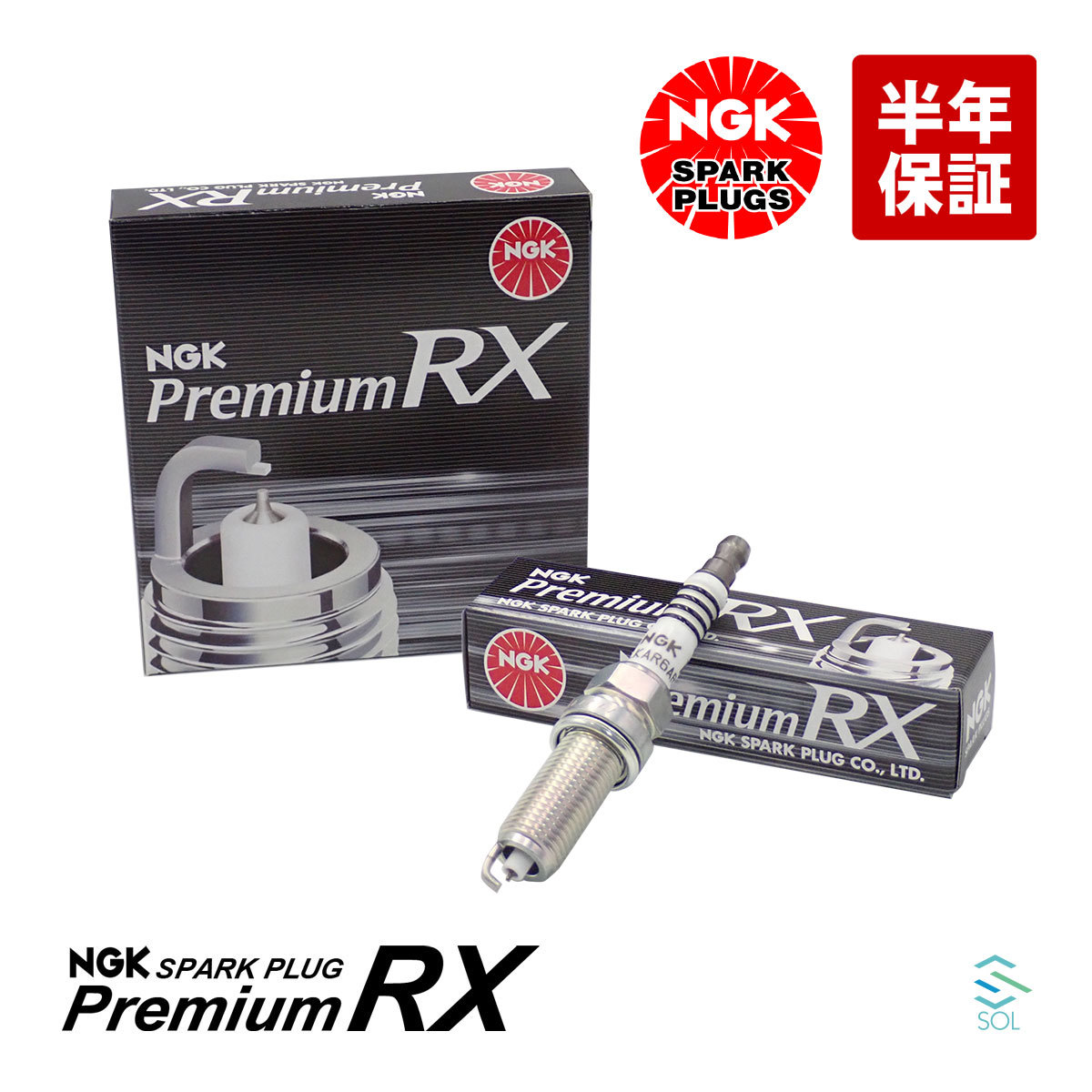 NGK スパークプラグ 1本 プレミアムRX イリジウム 出荷締切18時 レクサス CT200h ZWA10 LKAR6ARX-11P_画像1