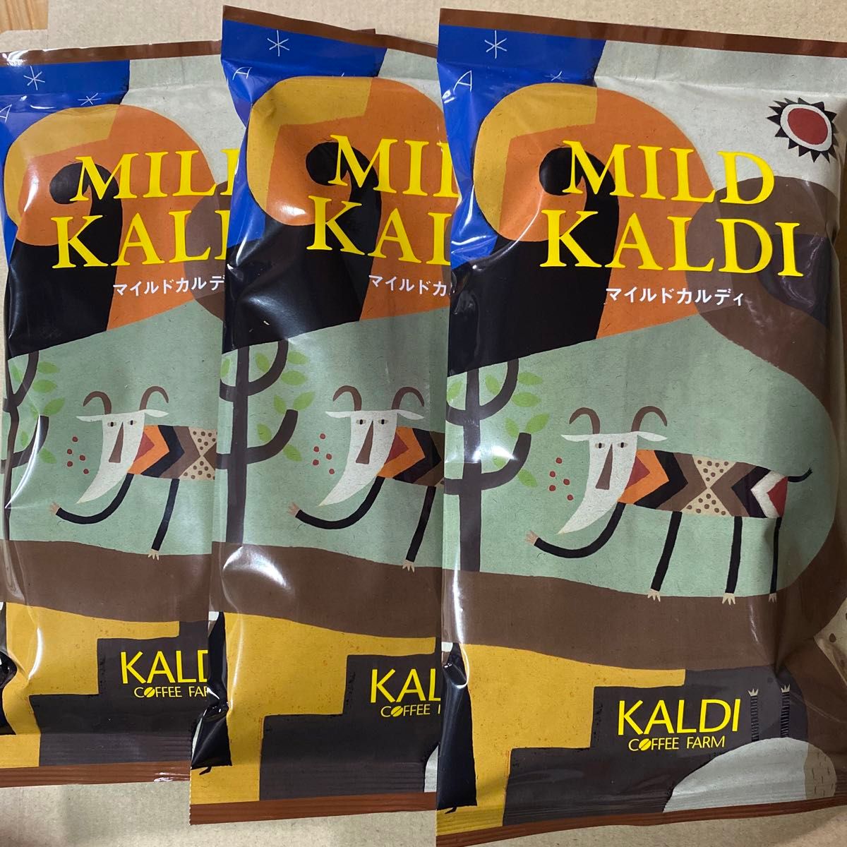 カルディ　KALDI マイルドカルディ   粉 中挽き 3袋