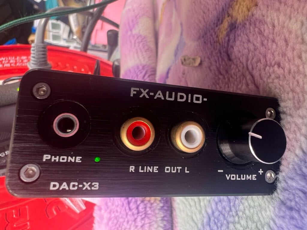 FX-AUDIO- DAC-X3 ブラック 現状売り切り _画像5