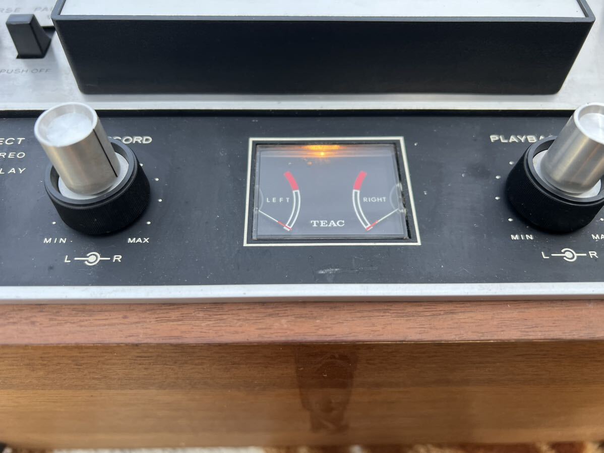 TEAC Teac A-2010 open reel deck audio equipment sound equipment that time thing Showa Retro present condition selling out 