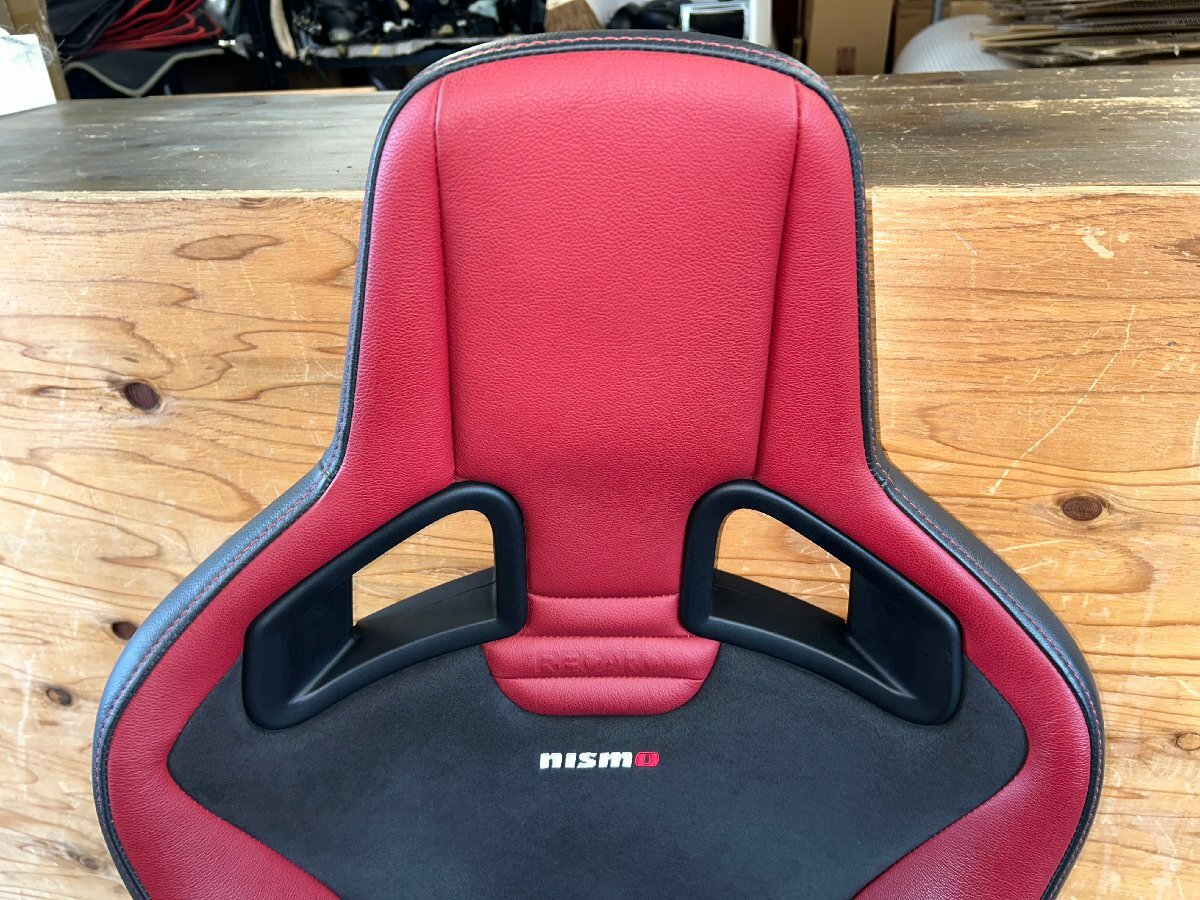 引き取り可 H30年 ノート ニスモS E12改 純正オプション RECARO 運転席シート レカロ 中古品の画像5