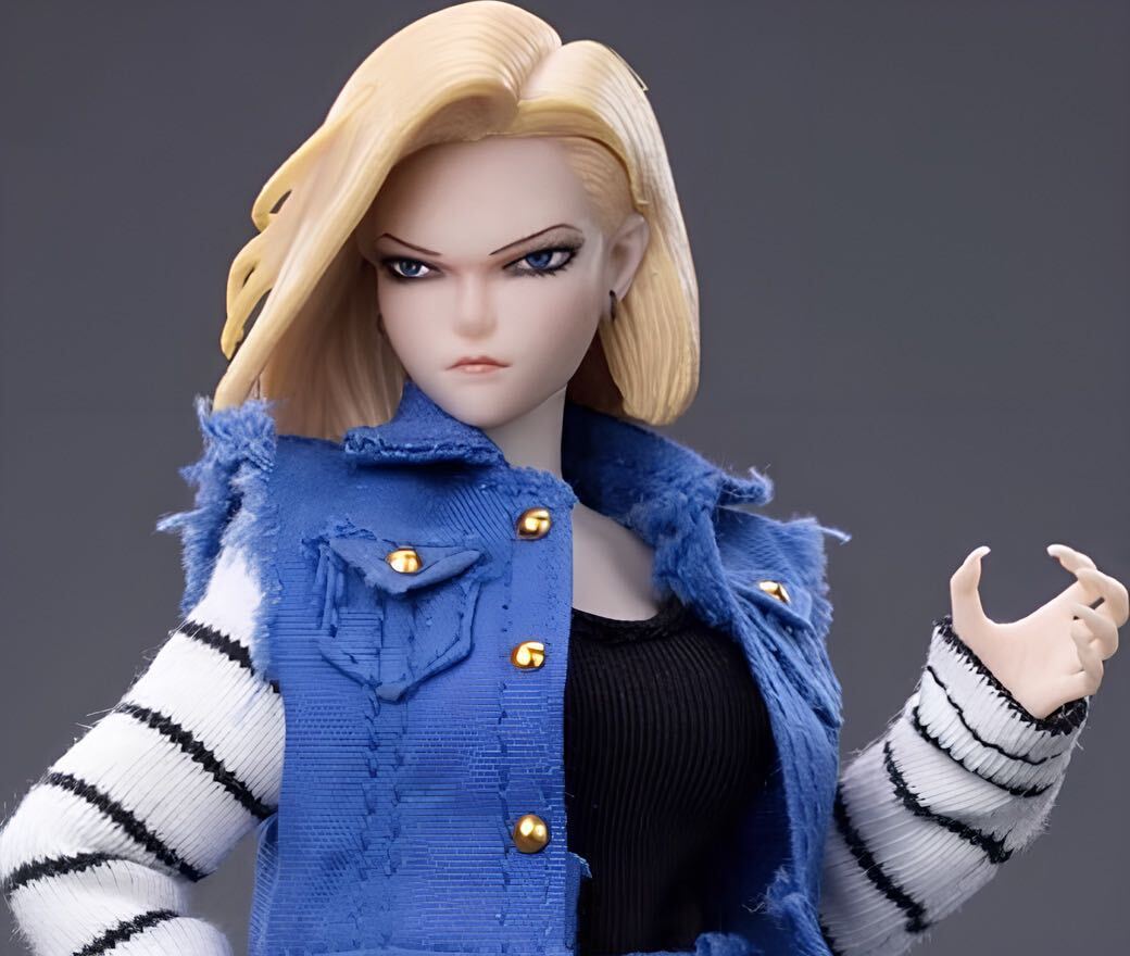 アクションフィギュア 1/12 ドラゴンボール 18号 レッドリボン軍 アクションフィギュア 1/12 ドラゴンボール 18号 レッドリボン軍