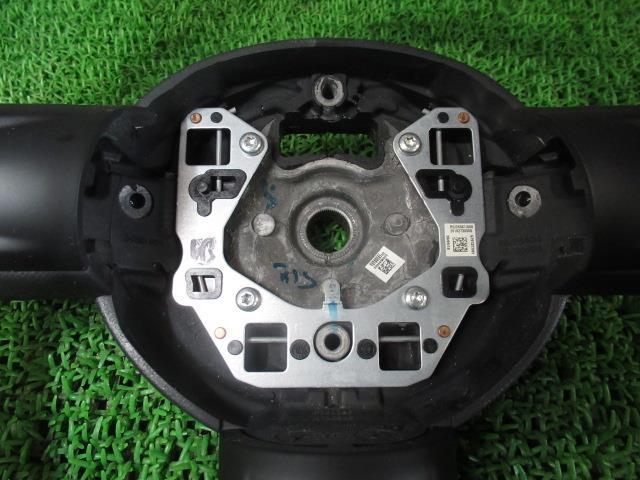 BMW ミニ DBA-SV16 R56 LCI ステアリングホイール ハンドル 32306794624 レザー ブラック /40931_画像10