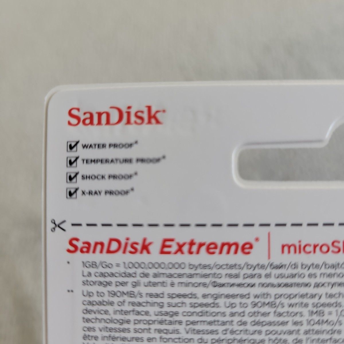 SanDisk Extreme micro SDXC 128GB sdカード エクストリーム サンディスク マイクロ