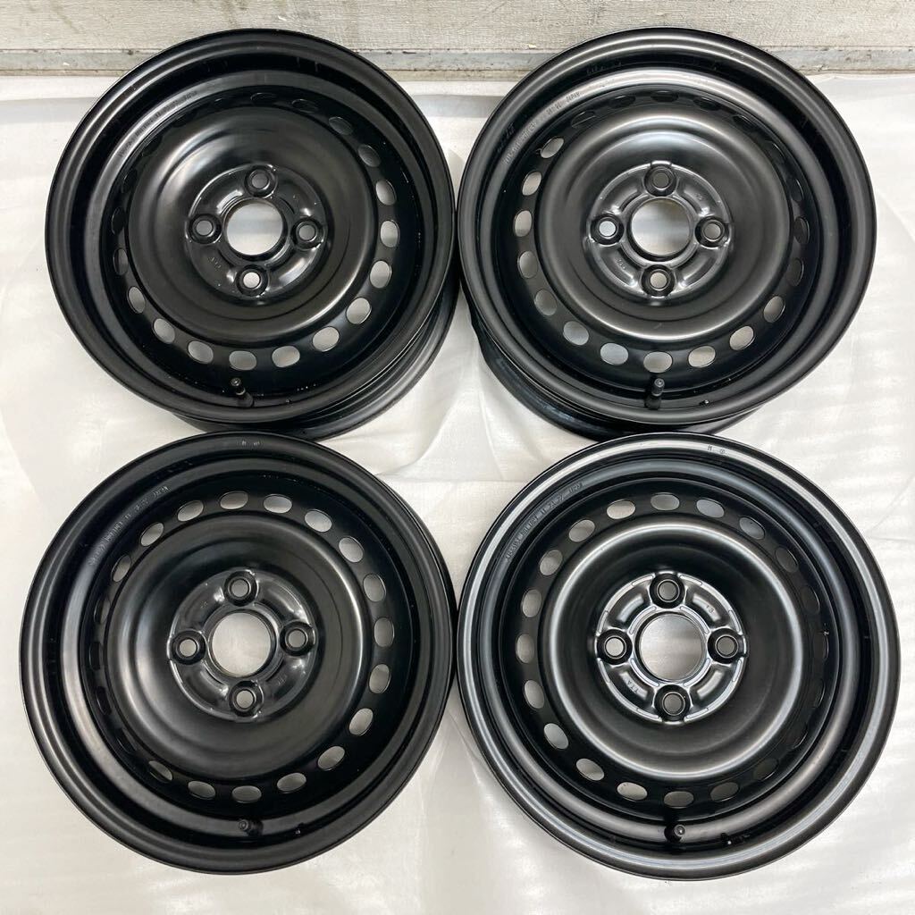 良品 ホンダ純正 N-BOX 純正14インチ スチールホイール 4 5J+45 良品 ホンダ純正 N-BOX 純正14インチ スチールホイール 4 5J+45