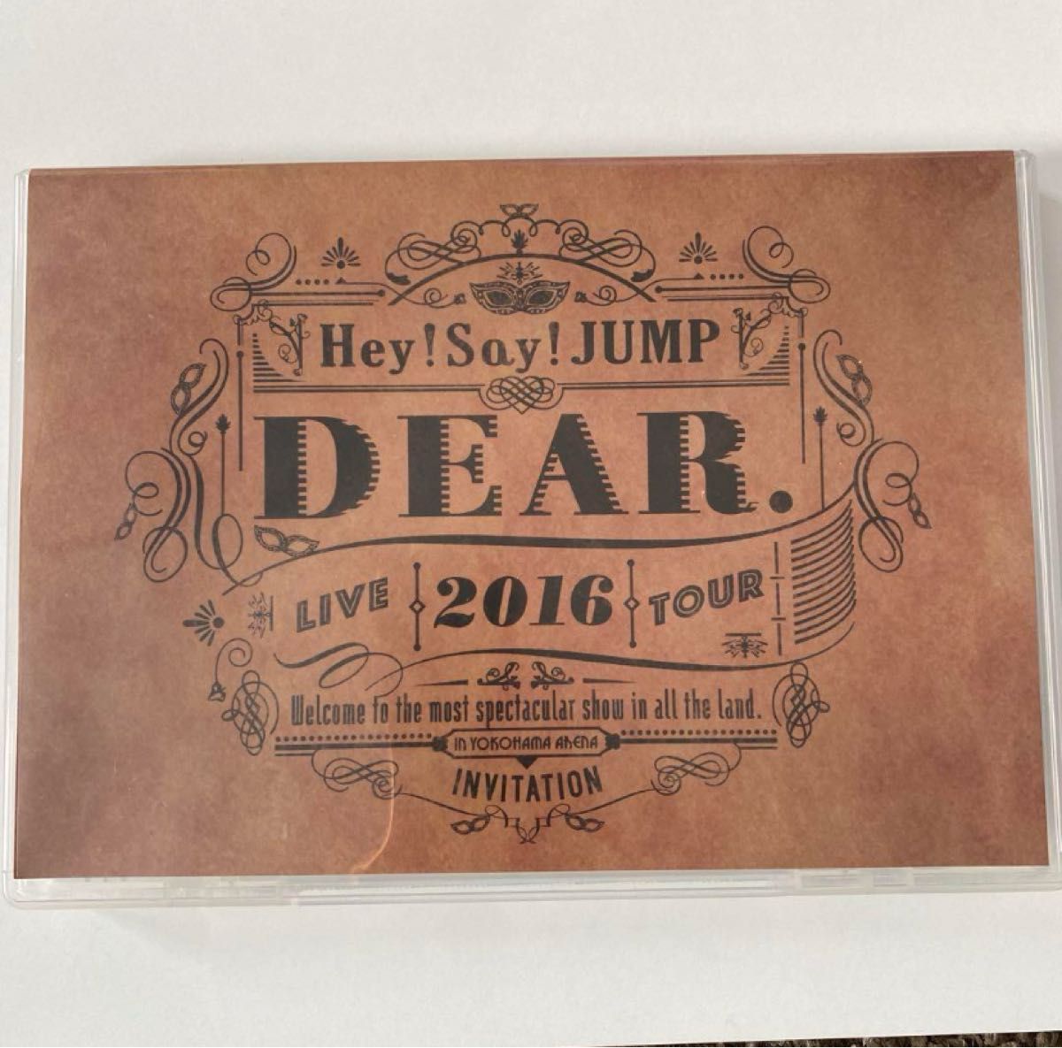 「Hey!Say!JUMP/Hey!Say!JUMP LIVE TOUR 2016 DEAR.」 DVD