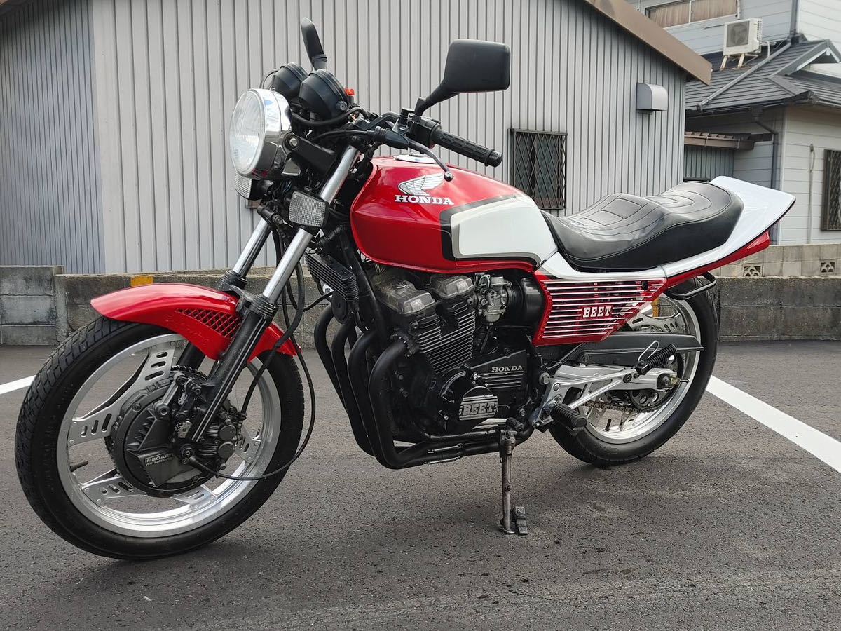 HONDA☆CBX550F☆フルBEET エンジン実働セル１ ホンダ PC04 絶好調 CBX400F 美車の画像2