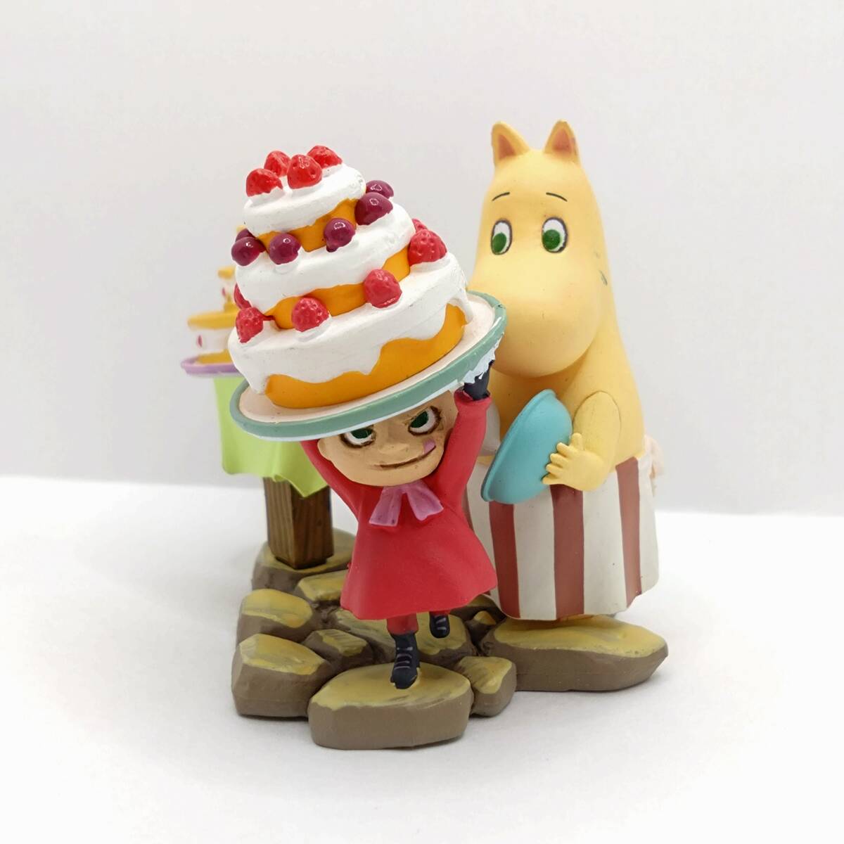  Moomin #K&M Mini vi сеть серии ( little mii кекс . нести )# мини фигурка # Kaiyodo 