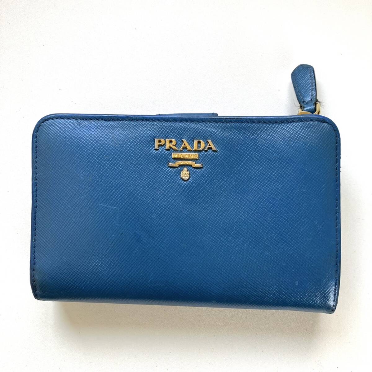 プラダ　PRADA 二つ折り財布　リペア レデイース　送185