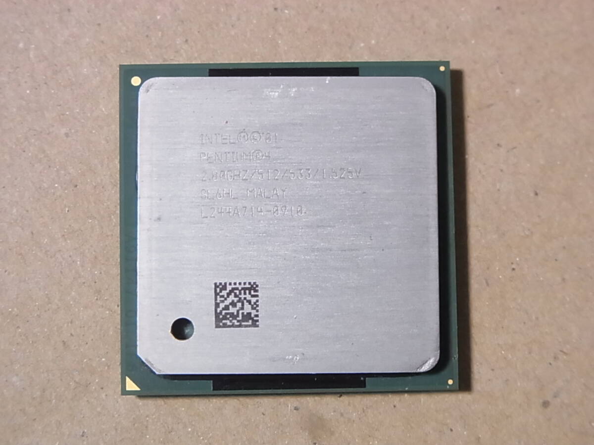 *Intel Pentium4 2.80GHz/512/533/1.525V SL6HL Northwood Socket478 (Ci0892)