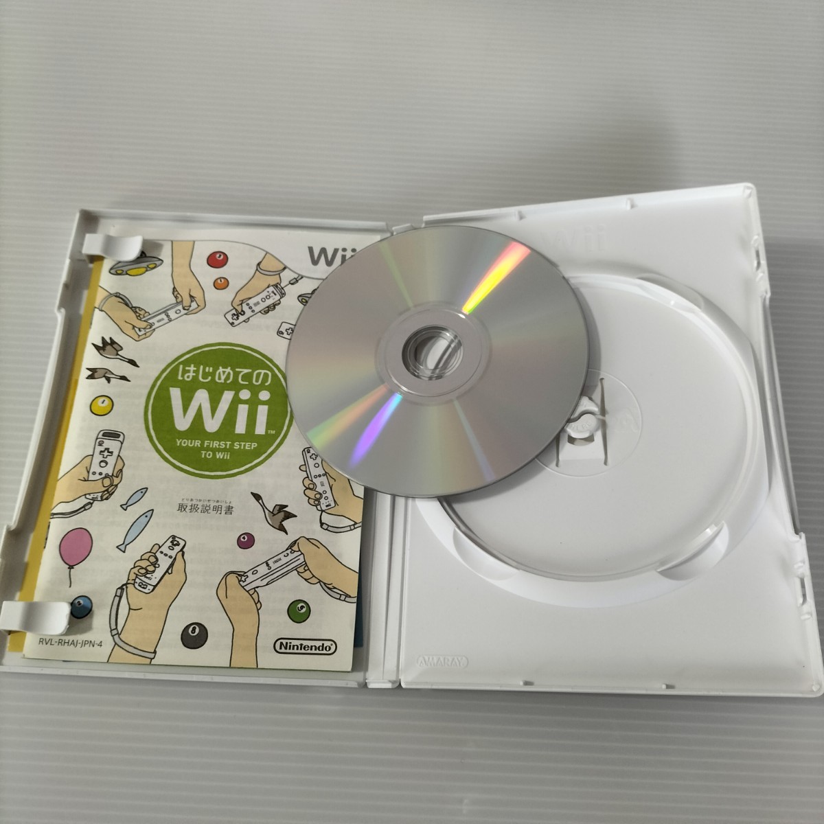 Wiiソフト「はじめてのWii」「Wiiフィット」、匿名配送、送料無料_画像5