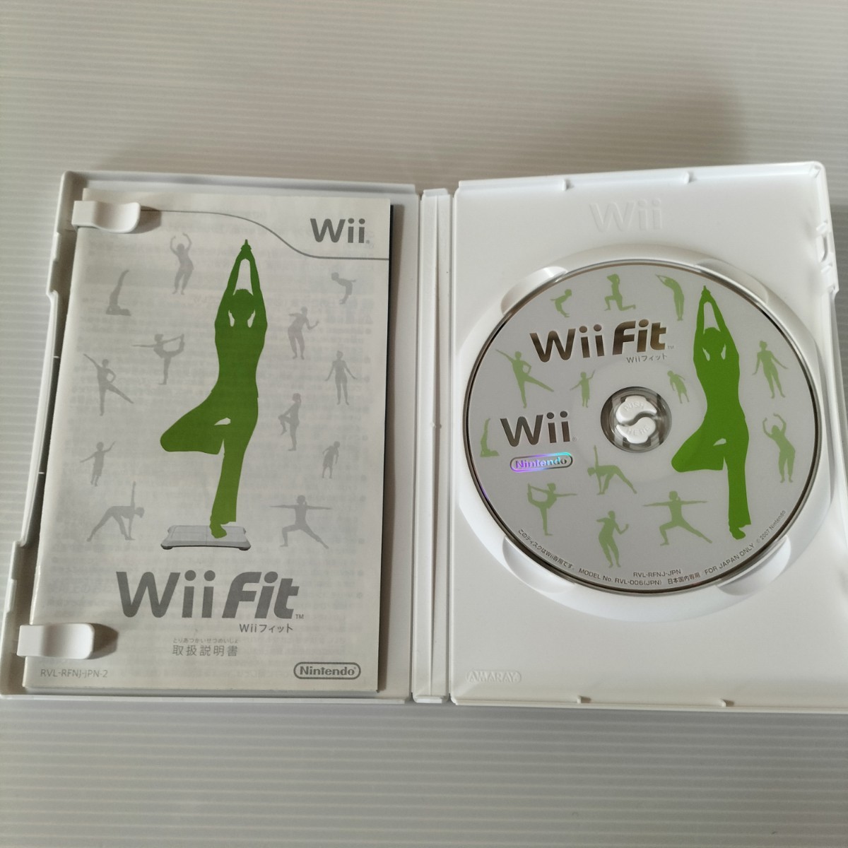 Wiiソフト「はじめてのWii」「Wiiフィット」、匿名配送、送料無料_画像7