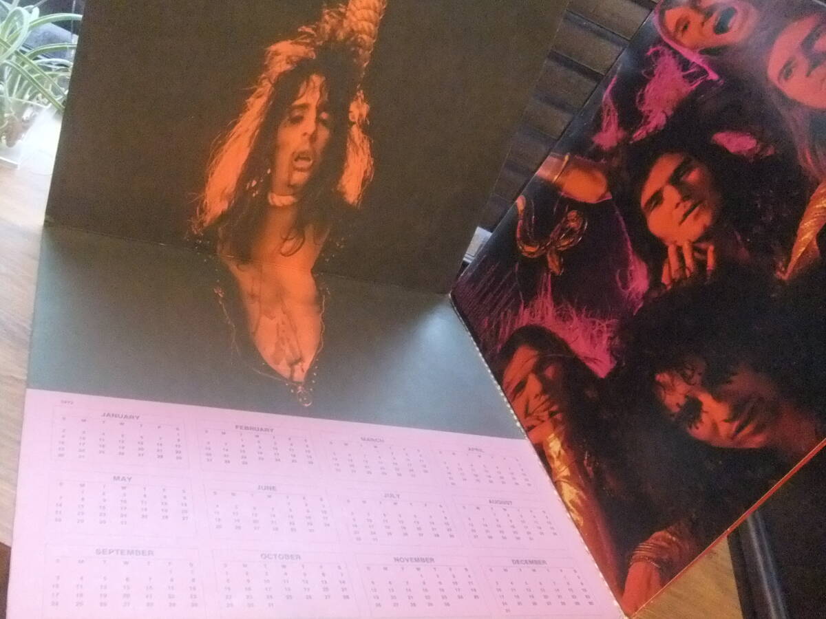アリス・クーパー[Alice Cooper/Killer]米オリジナル盤 マト1A/1B /初回グリーン・ラベル/カレンダー付変形ジャケ_再びカレンダーを開きました。