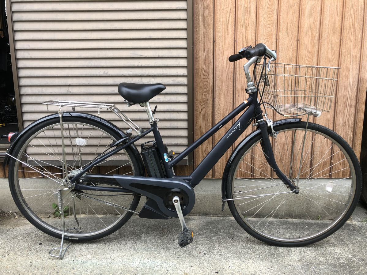 電動アシスト自転車 2017年モデル YAMAHA PAS CITY 27インチ ヤマハ パス シティ 8.7Ahの画像1