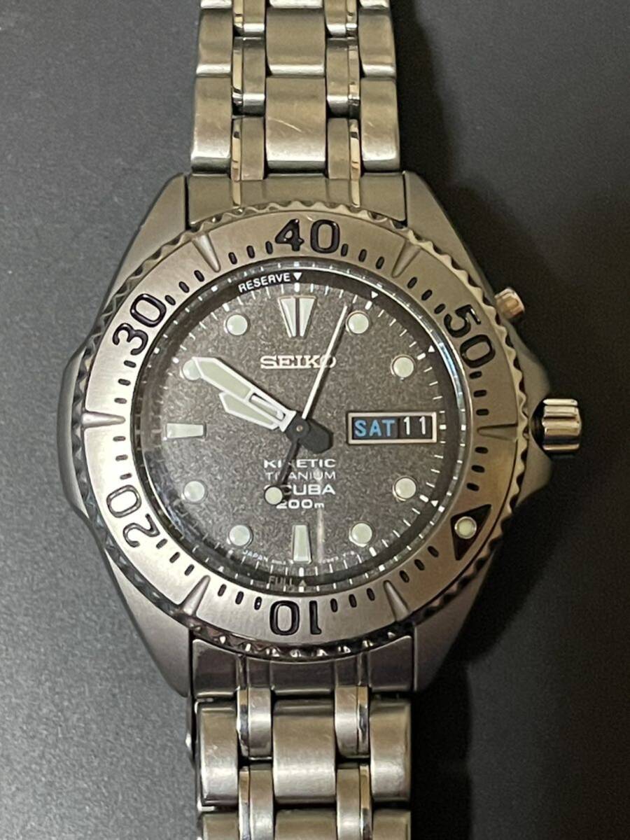 SEIKO SCUBA 5M63-0B40_画像1