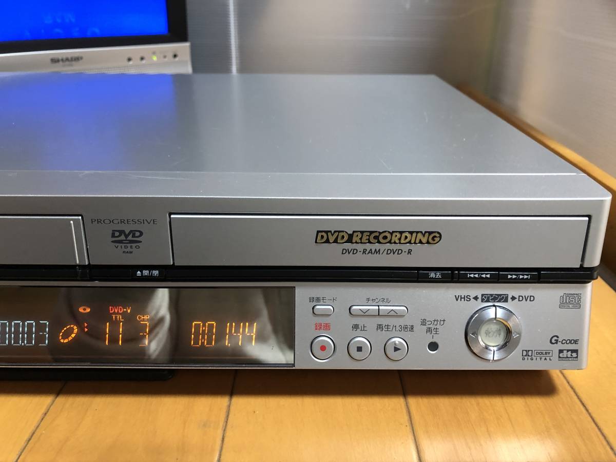 Panasonic DVD・VHSビデオデッキDMR-E70V_画像6