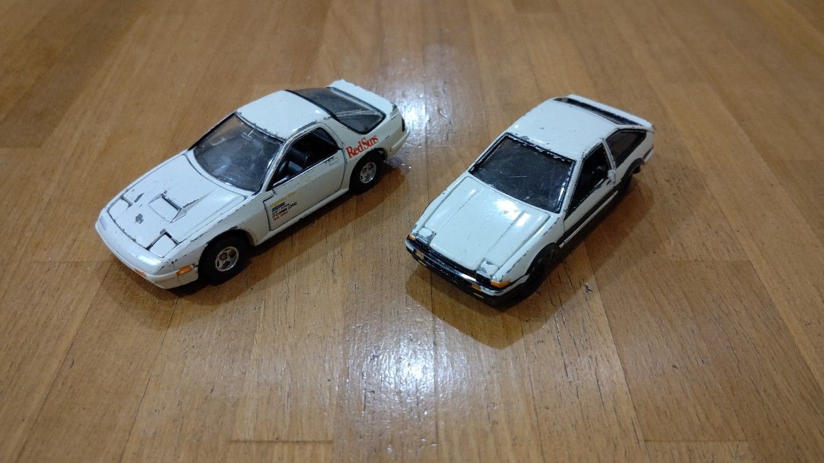 86トレノ とRX7 頭文字Dミニカー