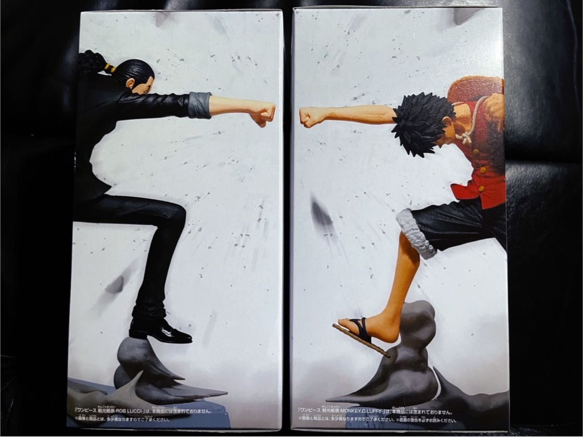 ワンピース 戦光絶景 #ルフィ #ロブ・ルッチ #MONKEY.D.LUFFY #ROB LUCCI フィギュア プライズ