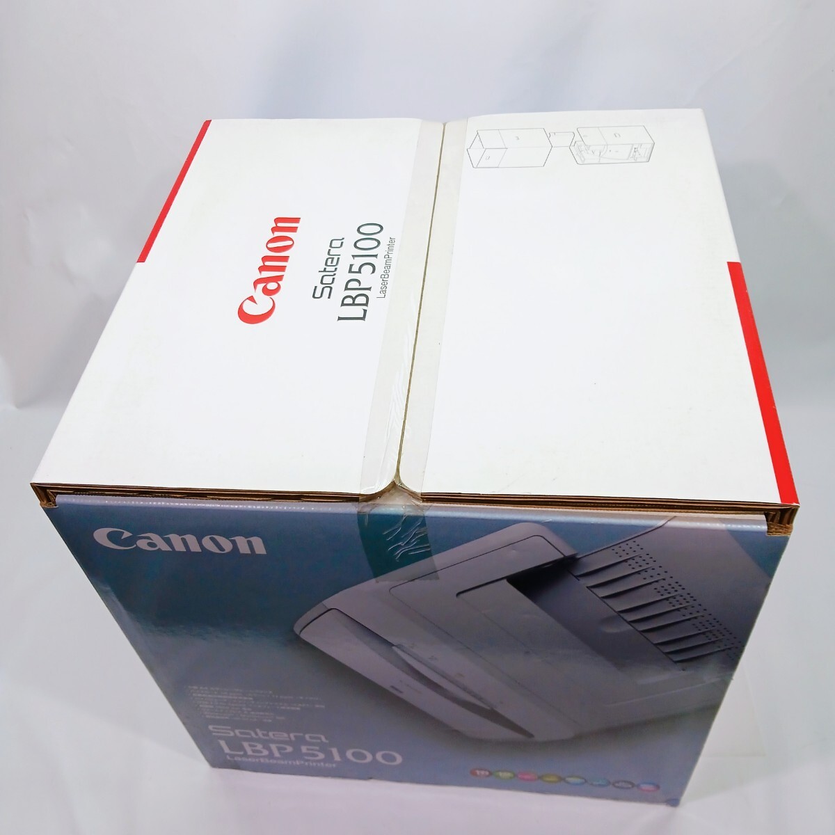 ◎未開封◎ Canon A4 小型 カラー レーザープリンター satera LBP5100 キャノン _画像3