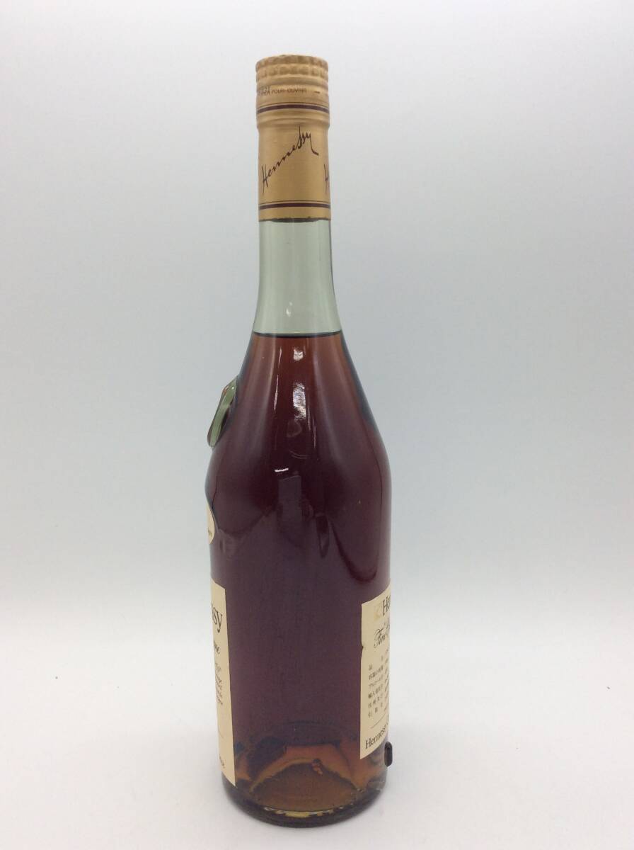#9843　古酒 Hennessy VSOP Fine Champagne ヘネシー 金キャップ ロングネック グリーンボトル 700ml_画像2