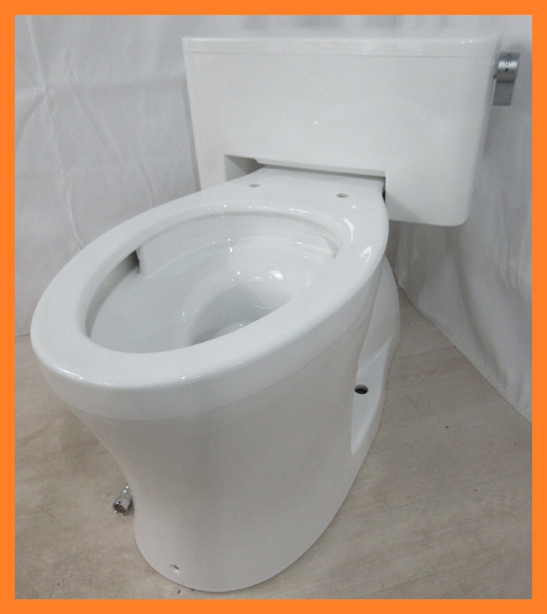 4682 新品/未使用!TOTO 組み合わせトイレ パブリック用 壁排水 ロータンク 便器 便座別売 手洗いなし ホワイト CS497BP SP495BAY