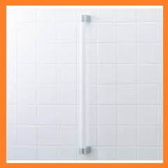 3270 激安新品！LIXIL トイレ用 手すり ホワイト I型 トイレ設備 NKF-1SU-DK/WA_画像1