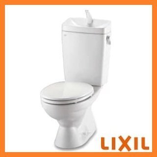 4483 新品激安！LIXIL/INAX 組合せ便器 タンク トイレセット 床上排水 壁排水 手洗い 普通便座 紙巻器 C-180P DT-4890 CF-37AT_画像1