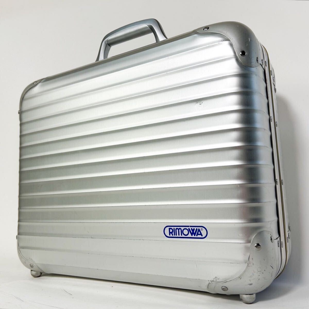 RIMOWA Rimowa topaz piccolo aluminium Mini attache case trunk silver 