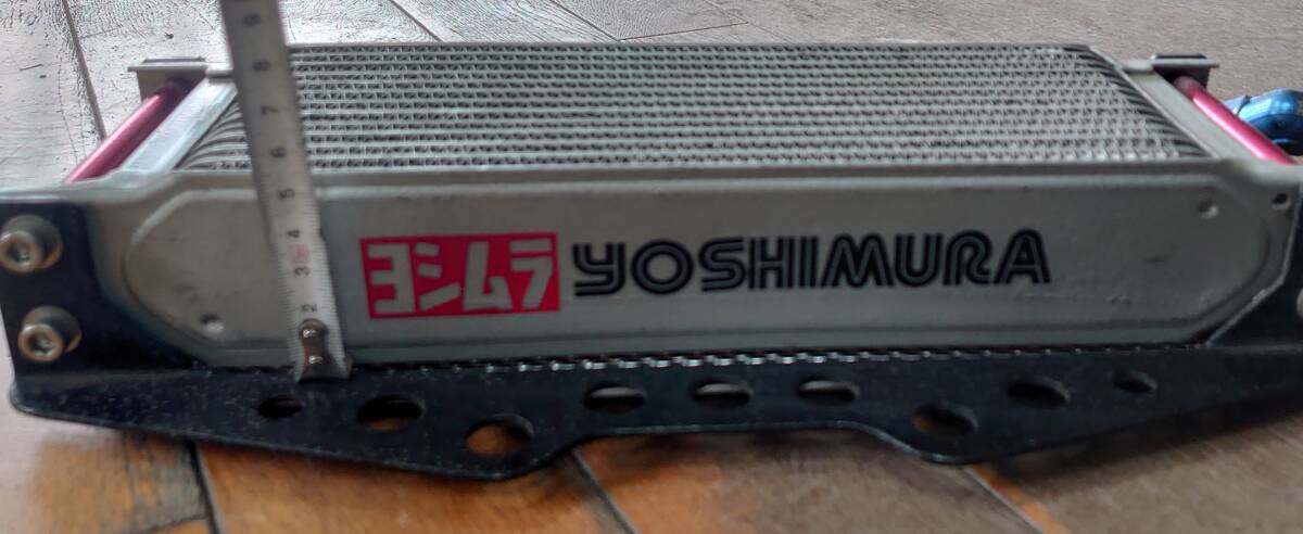  used GSX 1100S Yoshimura oil cooler take out . oil cooler attaching 