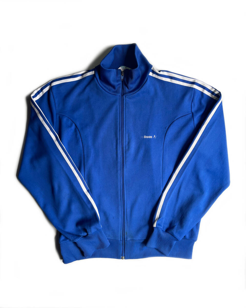 □ 70's 80's adidas ハイネック トラック ジャケット □ 70's 80's adidas ハイネック トラック ジャケット