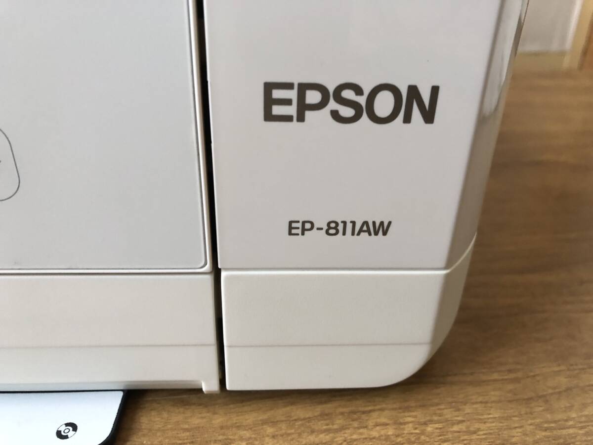 ジャンク！EPSON EP-811AW ６色インクジェットプリンター＆スキャナー エプソン_画像2