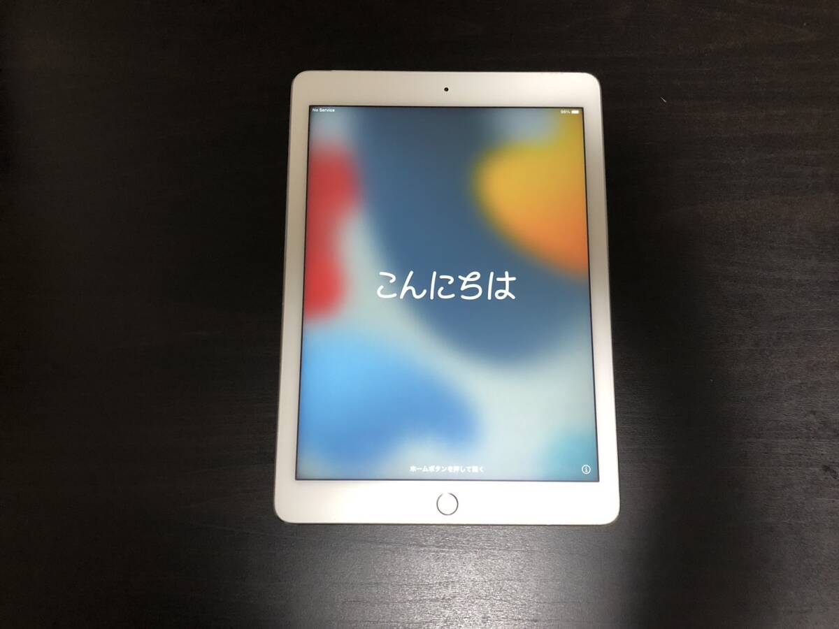 iPad Air2 64GB Apple Wi-Fi＋docomo シルバー A1567 MGHY２J/A_画像1