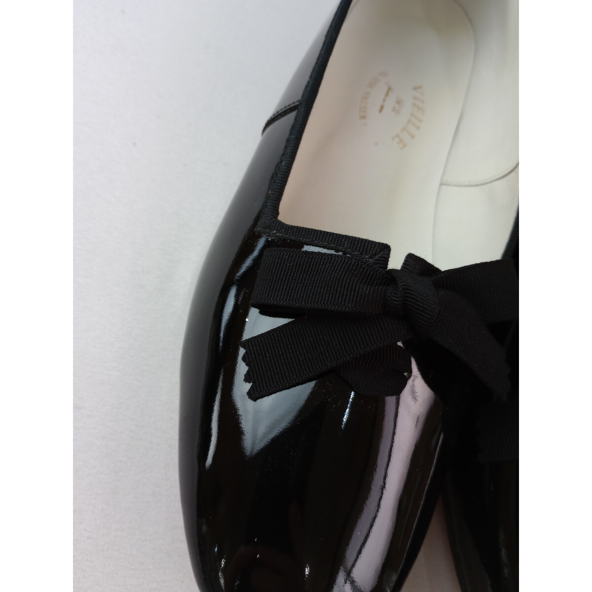 VIEILLE vi eiyu лента эмаль обувь чёрный черный 39 24.5