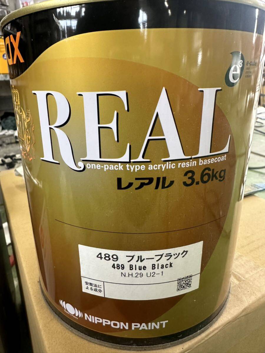 日本ペイント　レアル　ニッペ　REAL 3.6kg 新品　489