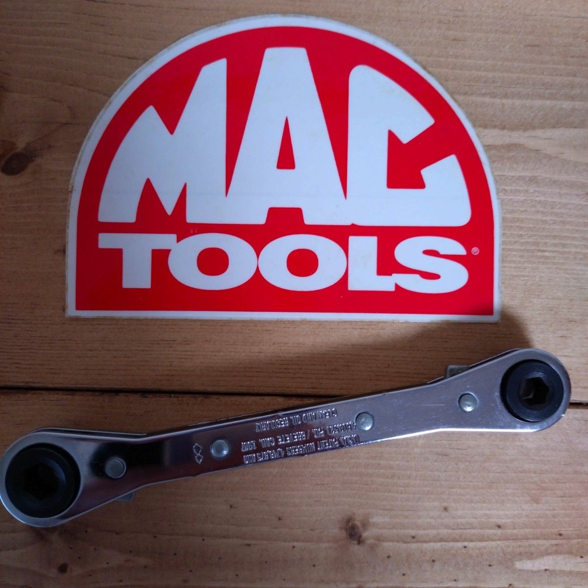 MAC TOOLS(マックツールズ) 1/4-5/16インチ 板ラチェット RWB0810 スナップオン Snap-on