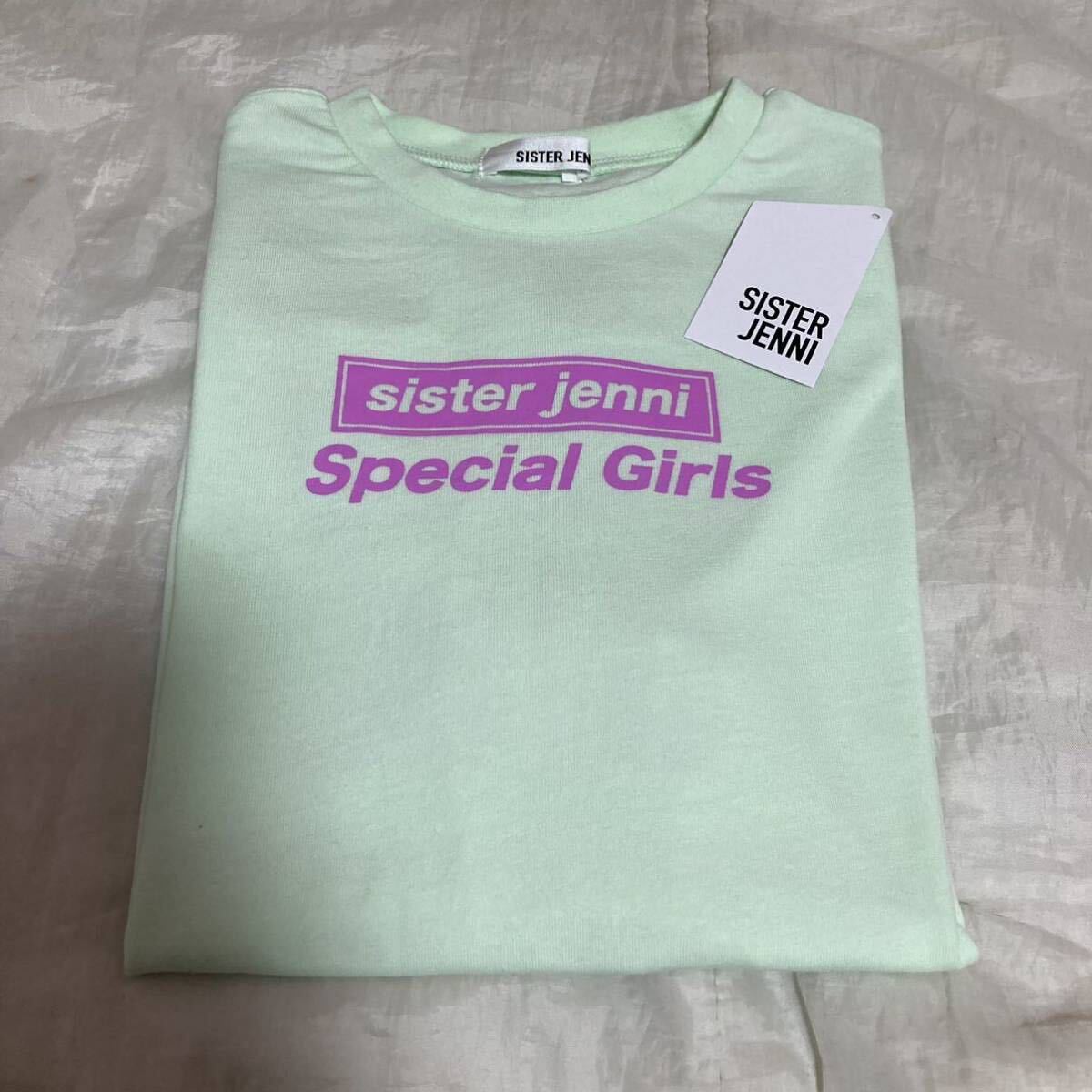 １回着新品同様☆SISTER JENNI バックプリント半袖Ｔシャツ 140 ジェニィラブ シスタージェニィ ジェニー_画像2