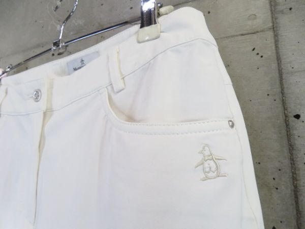 2230b17◆良品です◆76cm◆MUNSINGWEAR マンシング ストレッチ クロップド丈 ゴルフパンツ 13号/ジャケット/ポロシャツ/レディース/女性_画像3