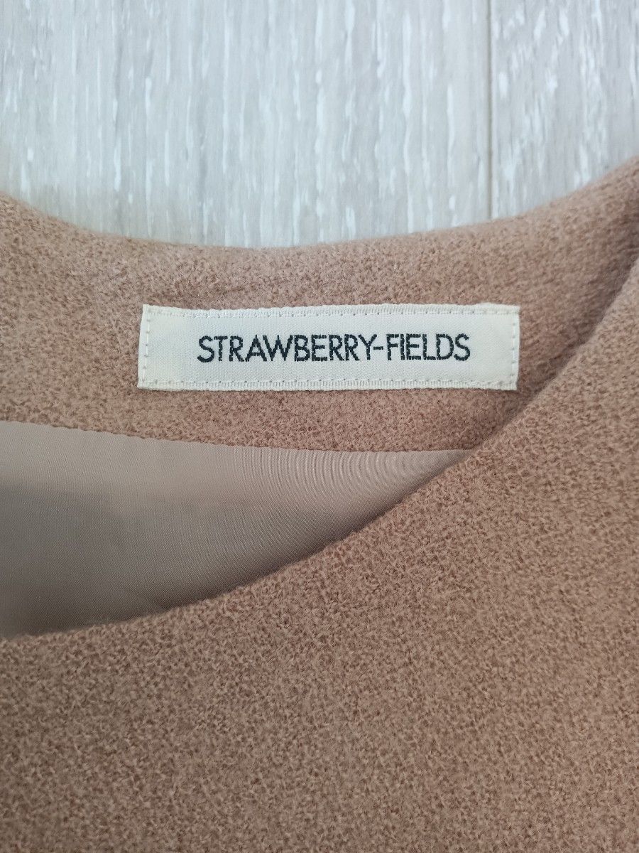 ストロベリーフィールズ　ツイードワンピースＭ strawberry-fields　