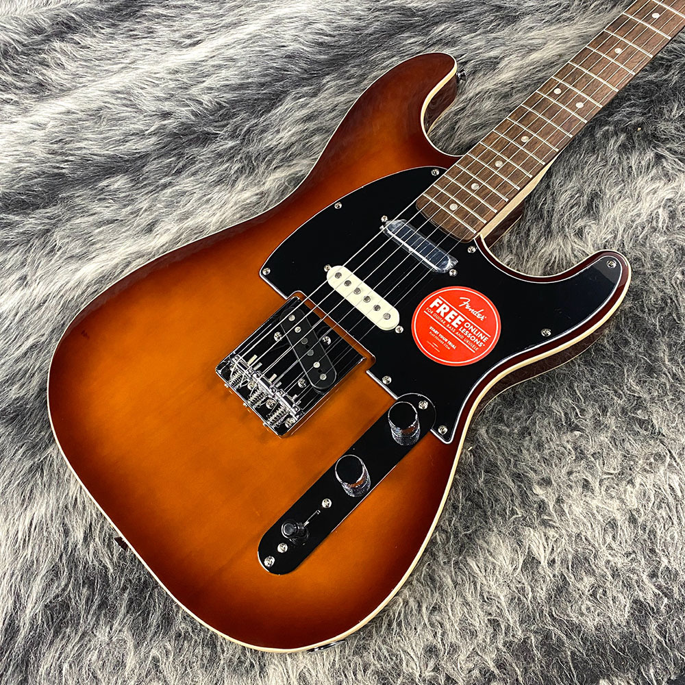 その他 Squier Paranormal Custom Nashville Stratocaster Chocolate 2 Color Sunburst