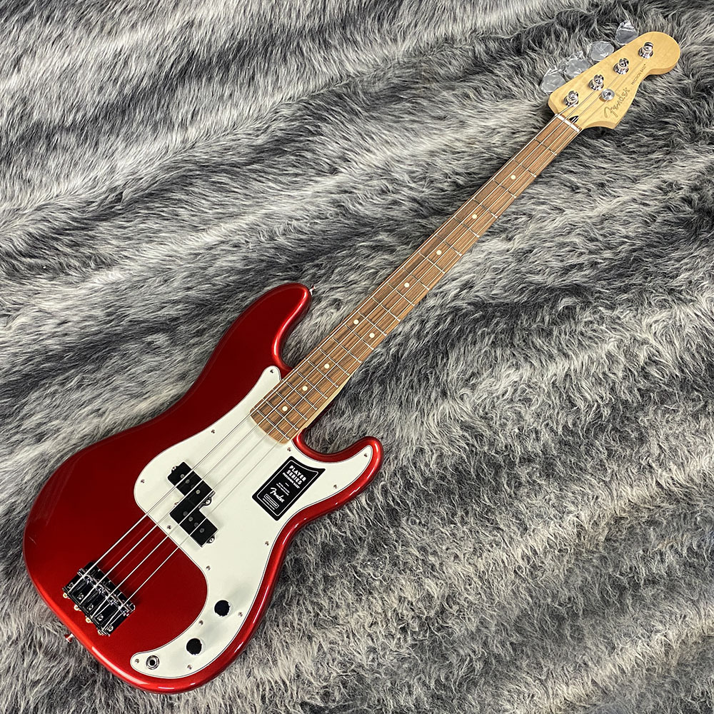 Fender Player Precision Bass Pau Ferro Fingerboard Candy Apple Red