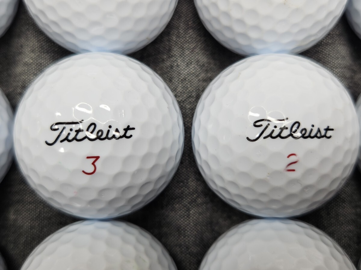 ロストボール  Titleistタイトリスト HVC-SOFT FEEL  ホワイト 30個の画像1