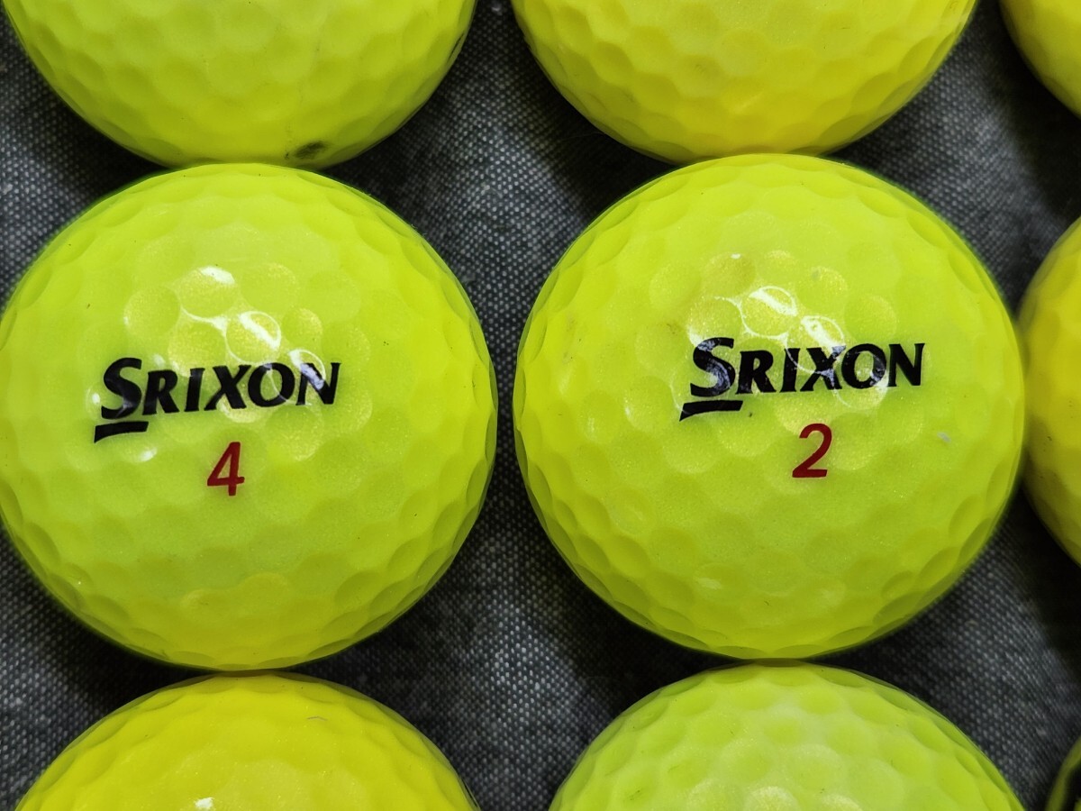 ロストボール  SRIXON スリクソン Z-STARXV【年式混合】イエロー 30個の画像1